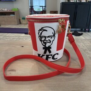 KFC Chicken Bucket Figural Crossbody Bag